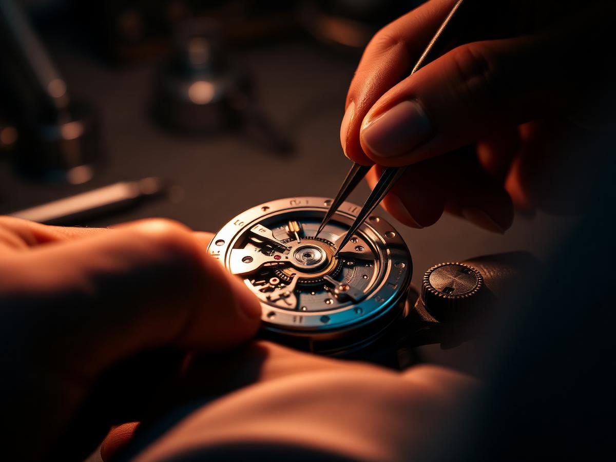 Watchmaker assembling movement